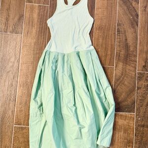 Free People Seafoam Green Dress
